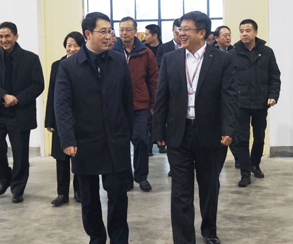 Secretary of the Party Working Committee of Suzhou Park Wu Qingwen and his party visited our company