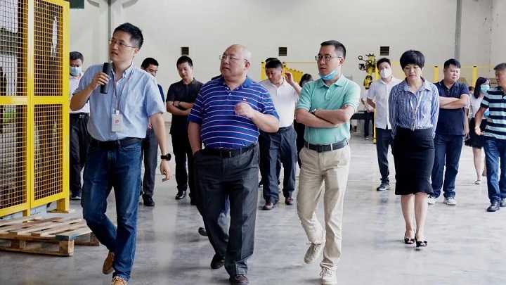 Warmly welcome the Dongguan Robot Industry Association to visit our company for inspection and exchange